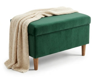 Pouf footrest opening Chest with storage 60