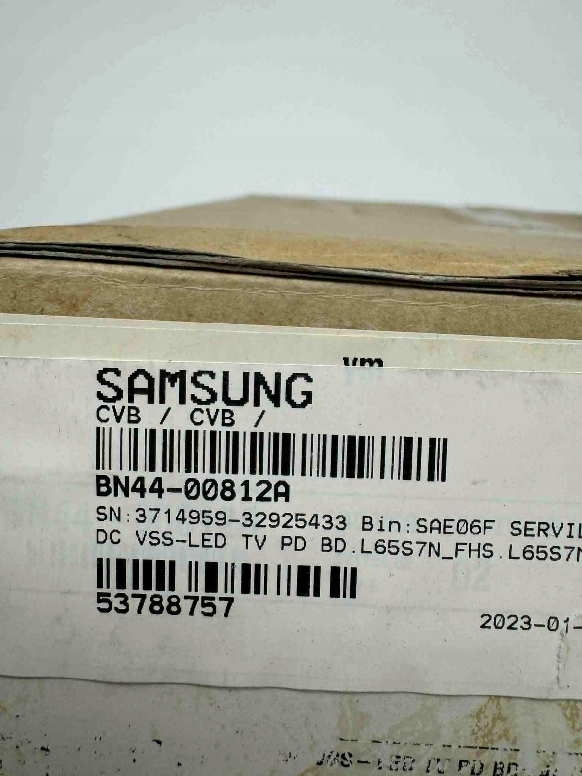 Power Board Samsung DC VSS Power Board BN44-00812A Packaging status original