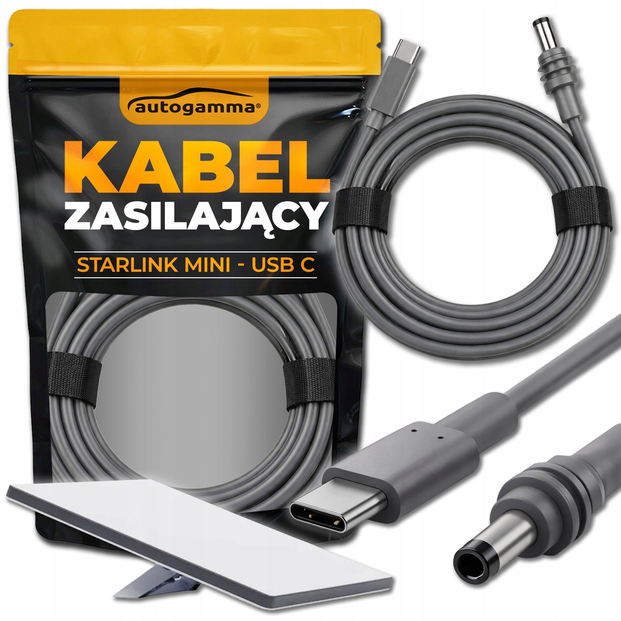 Power Cable for Starlink Mini 5m USB-C to DC 100W 5A Satellite