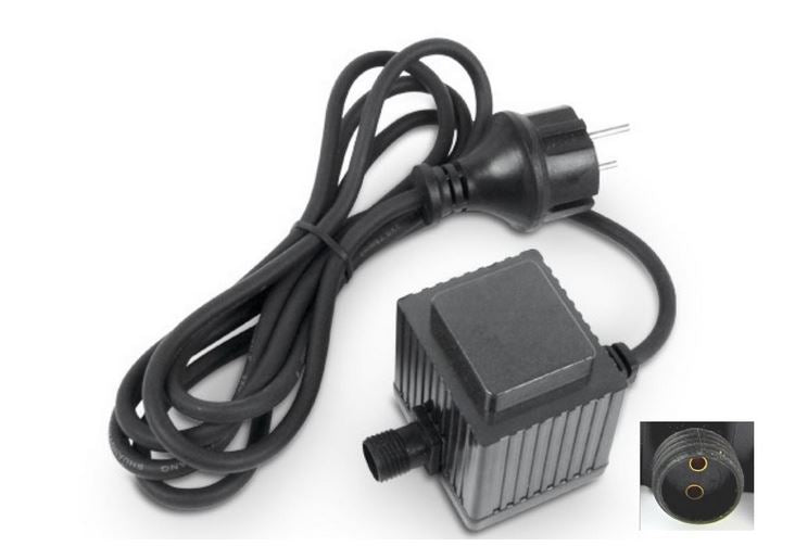 Power Supply Fountain Pump Transformer IP44 0- 10W 12V AC HERMETIC 10VA