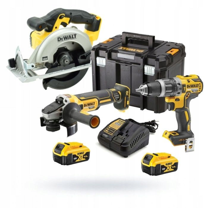 Power Tool Kit DeWalt DCK2080P2 DCS391 Screwdriver Grinder Saw
