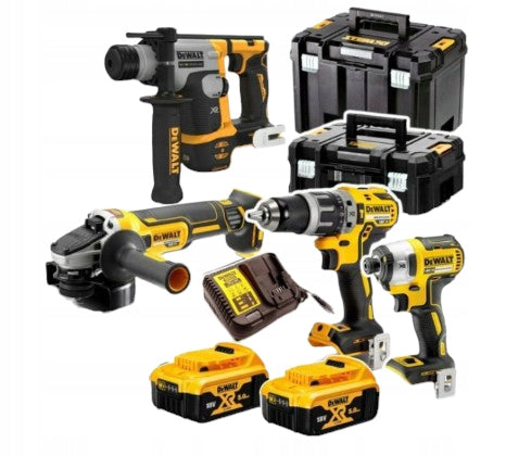 Power tool kit DeWALT DCG405+DCH172+DCD796+DCF887