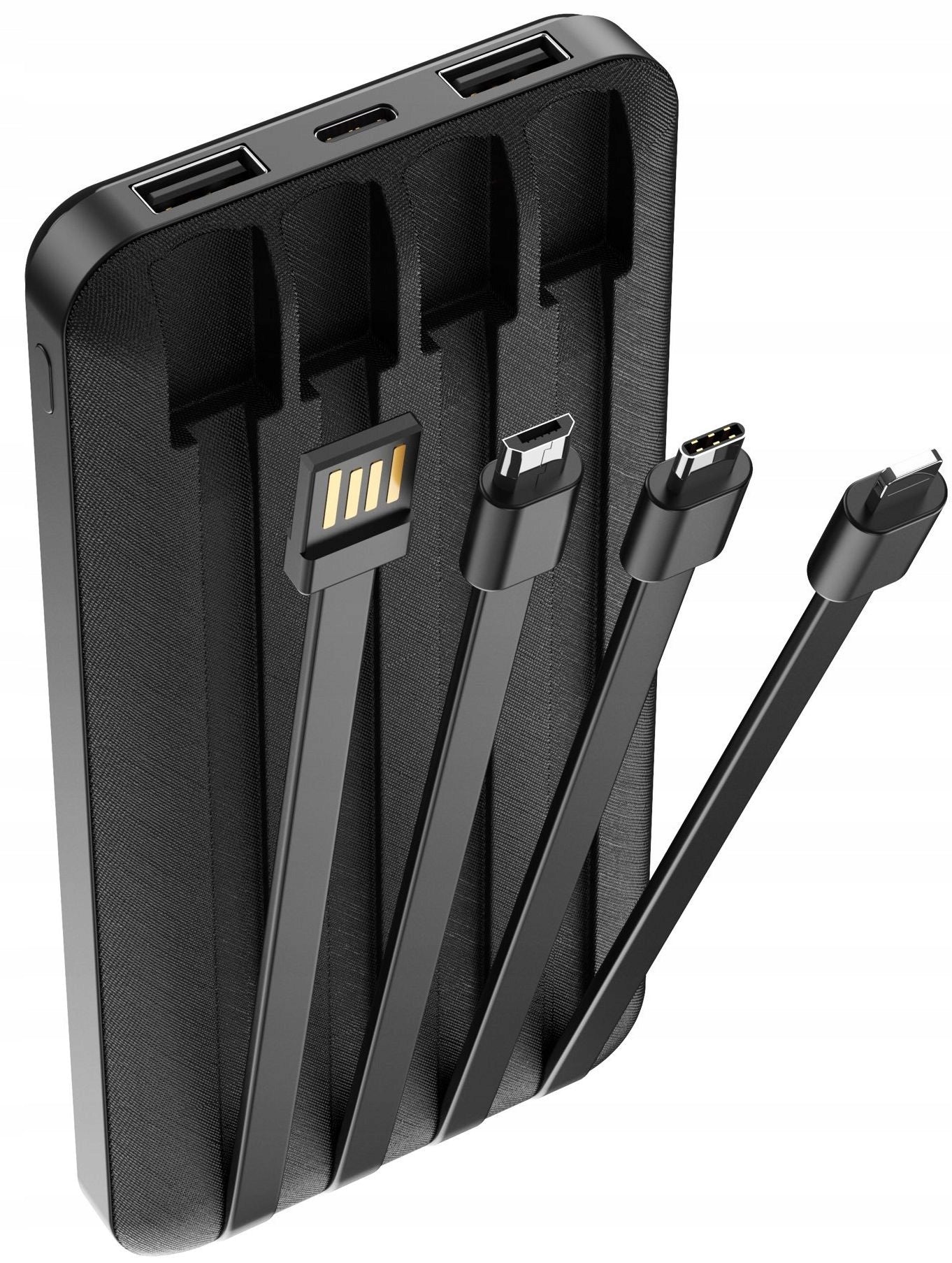 PowerBank 6x USB Capacity 10000 mAh 2x USB 2x USB-C 1x Lightning 1x Micro