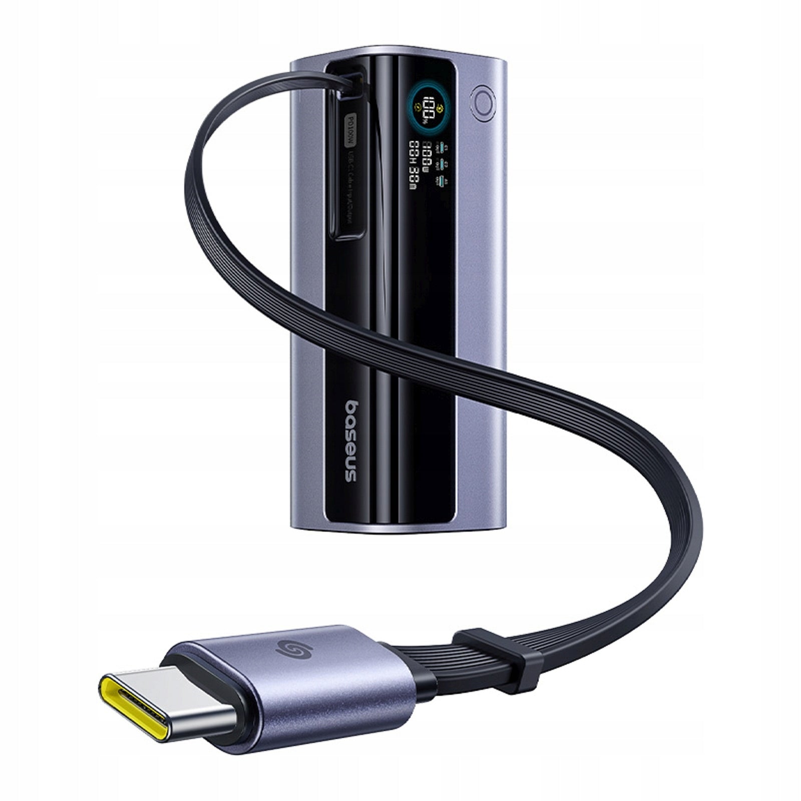 Powerbank Baseus EnerGeek GR11 10000mAh 100W with coiled cable - grey Brand Baseus
