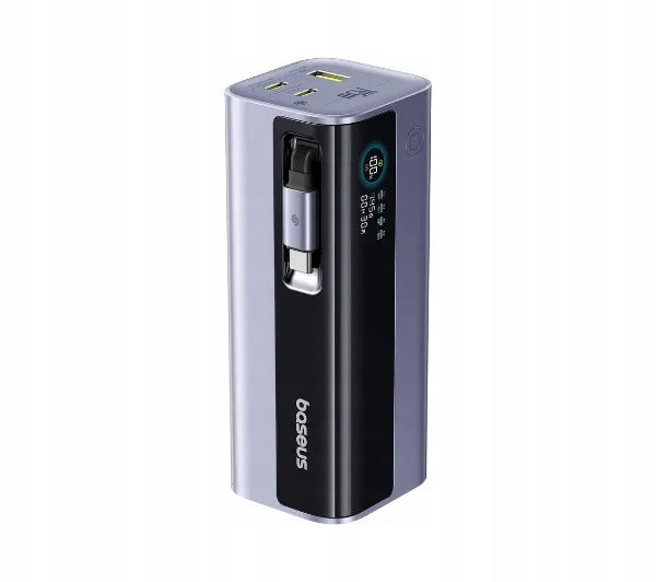 Powerbank Baseus EnerGeek GR11 20000mAh 145W Built-in USB-C Cable Grey