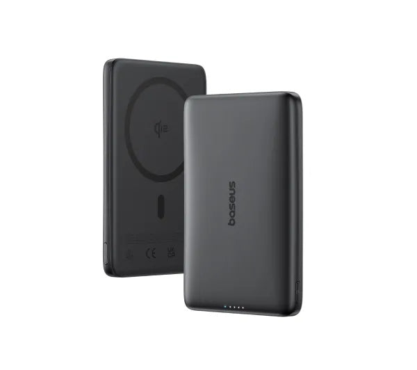 Powerbank Baseus PicoGo AM41 Ultra-Slim Qi2 Magnetic 10000mAh 27W Black