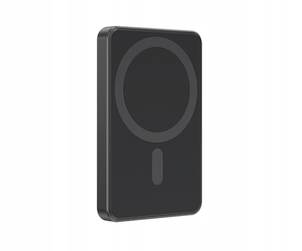 Powerbank Gembird 20W 5000 mAh USB-C MagSafe PD Compact LED Black