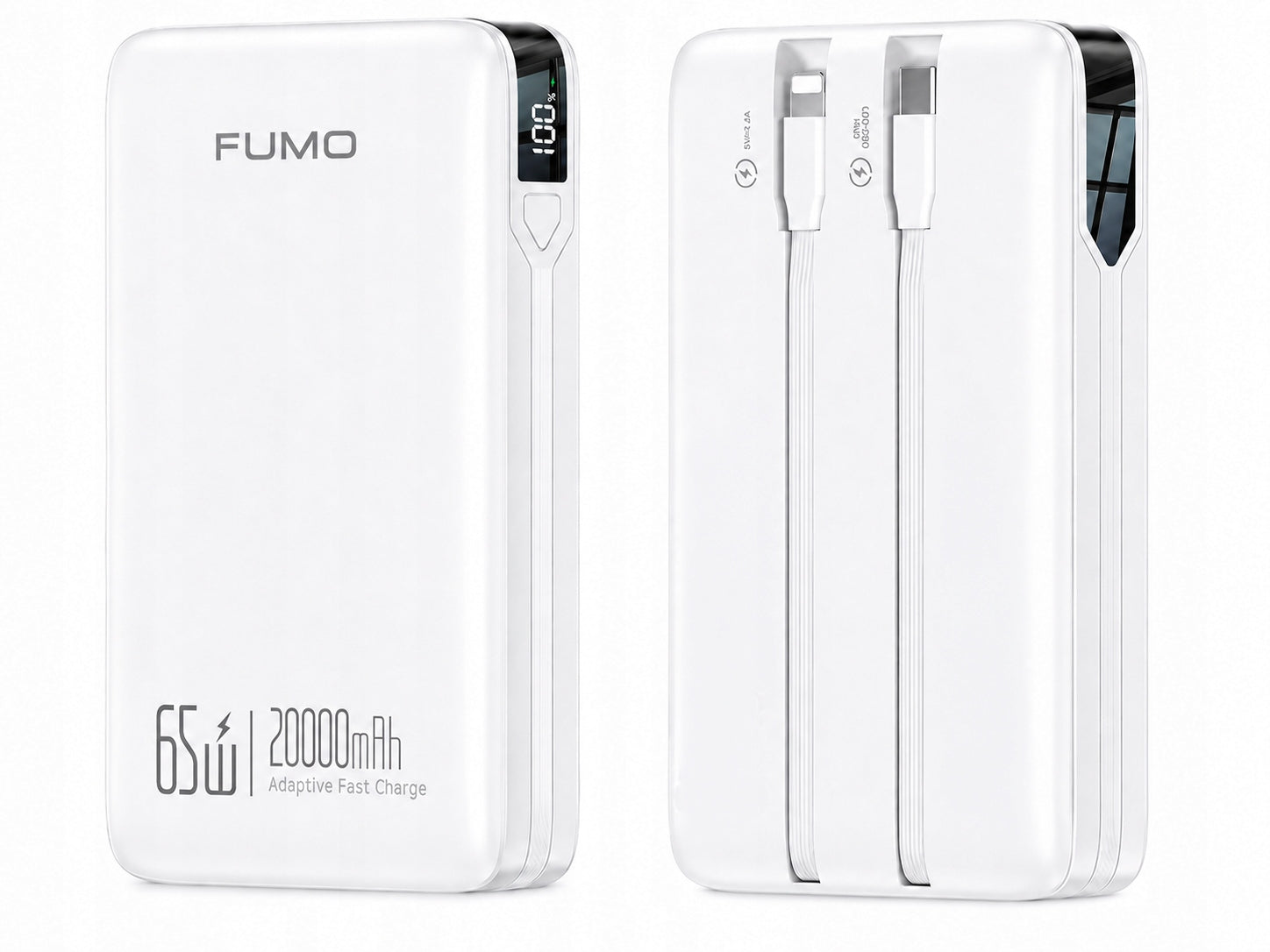 Powerbank Power Bank Fast Charging 65W 20000mAh USB-C USB-A PD3.0 QC3.0