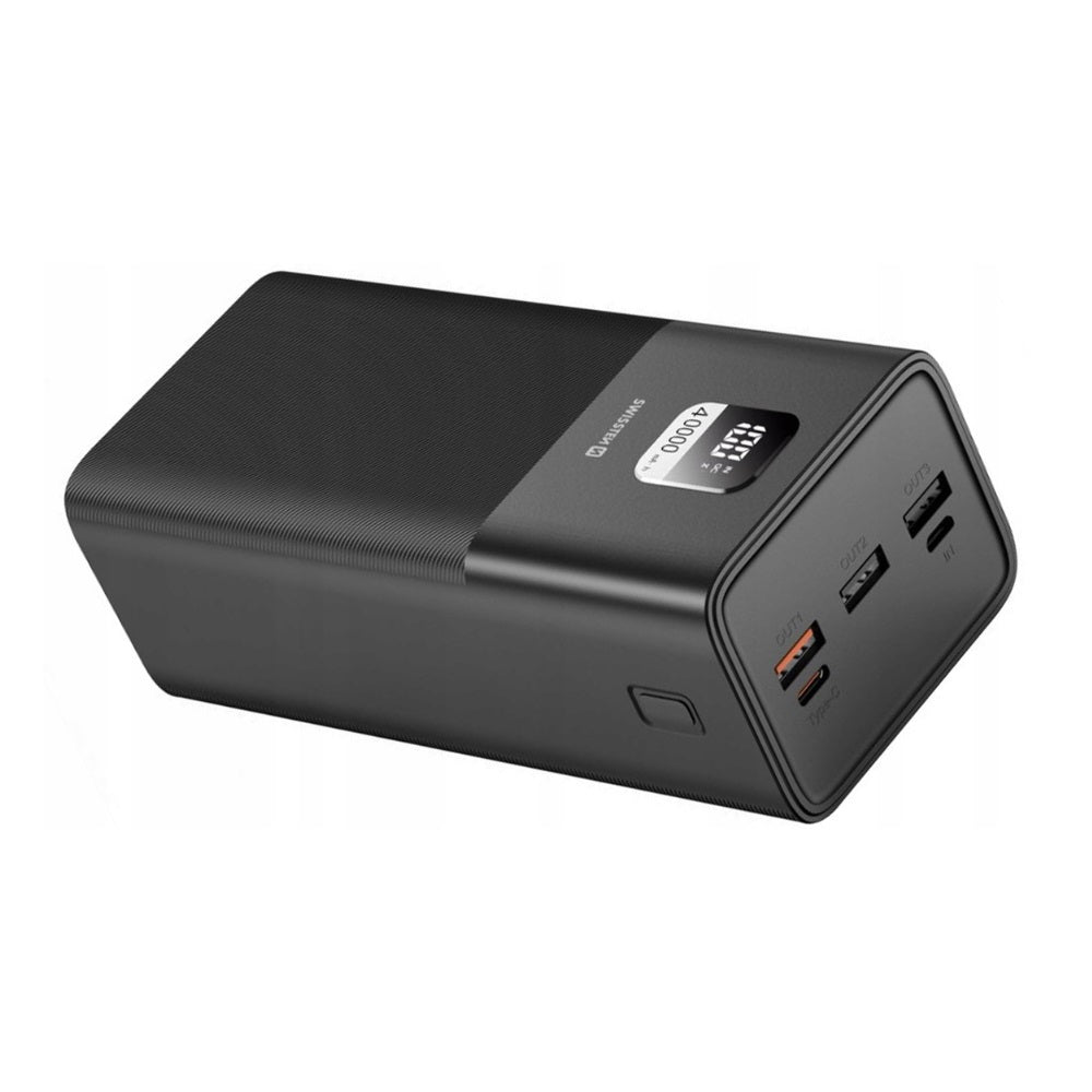 Powerbank Swissten PowerLine 40000mAh 100W USB-C/USB-A Manufacturer code 22013941