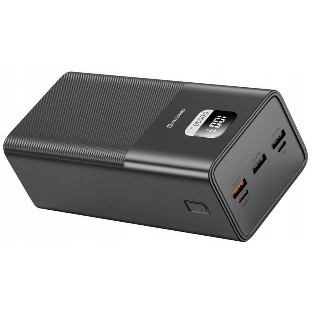 Powerbank Swissten PowerLine 50000mAh 100W USB-C/USB-A Manufacturer code 22013942