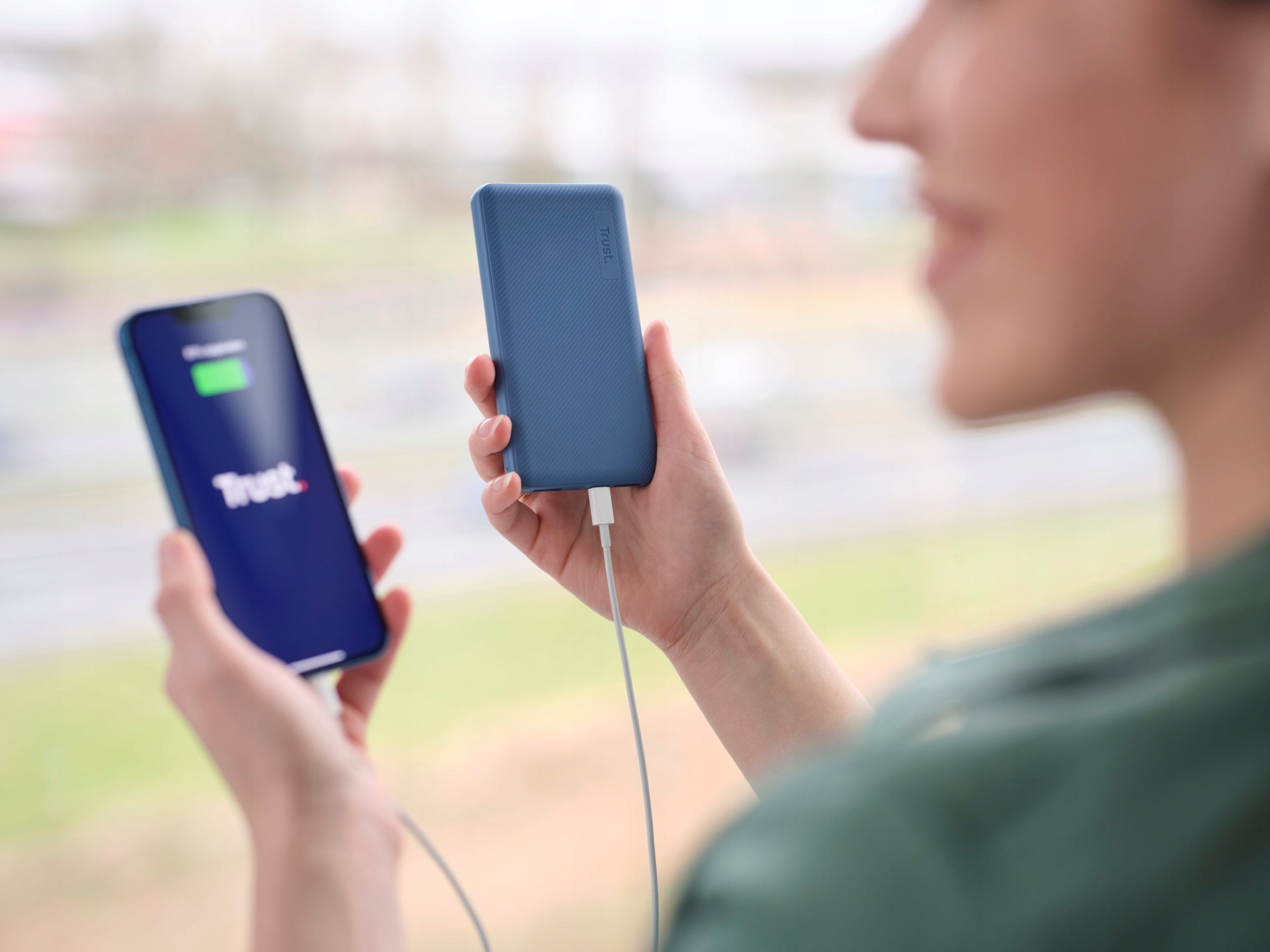 Powerbank TRUST Fast Charging 18W 10000mAh USB-C USB-A PD3.0 QC3.0 Manufacturer code 25032