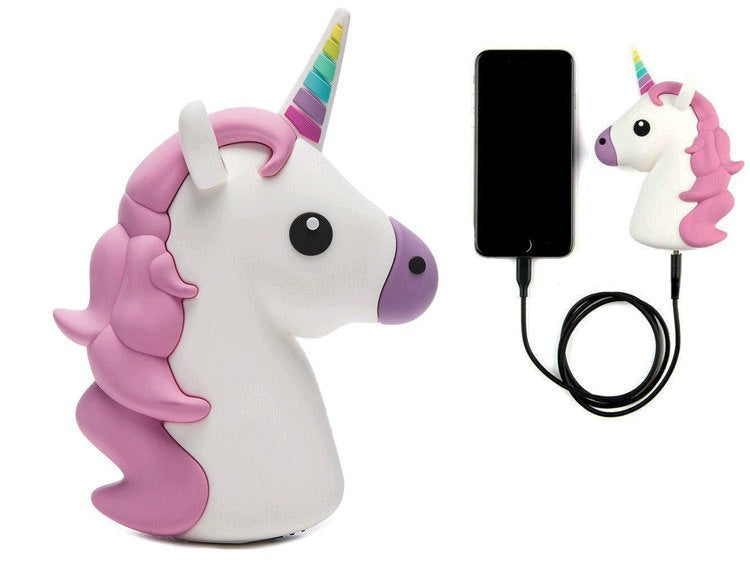 Powerbank Unicorn, 2600 mAh, USB, white