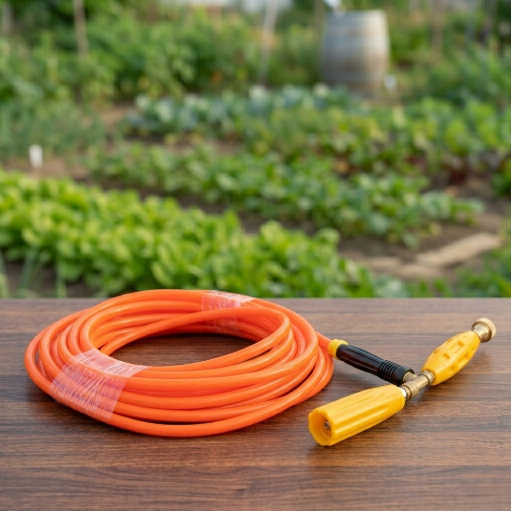 Powerful BATTERY PUMP for Watering GARDEN Sprayer + HOSE 10M Brand no brand