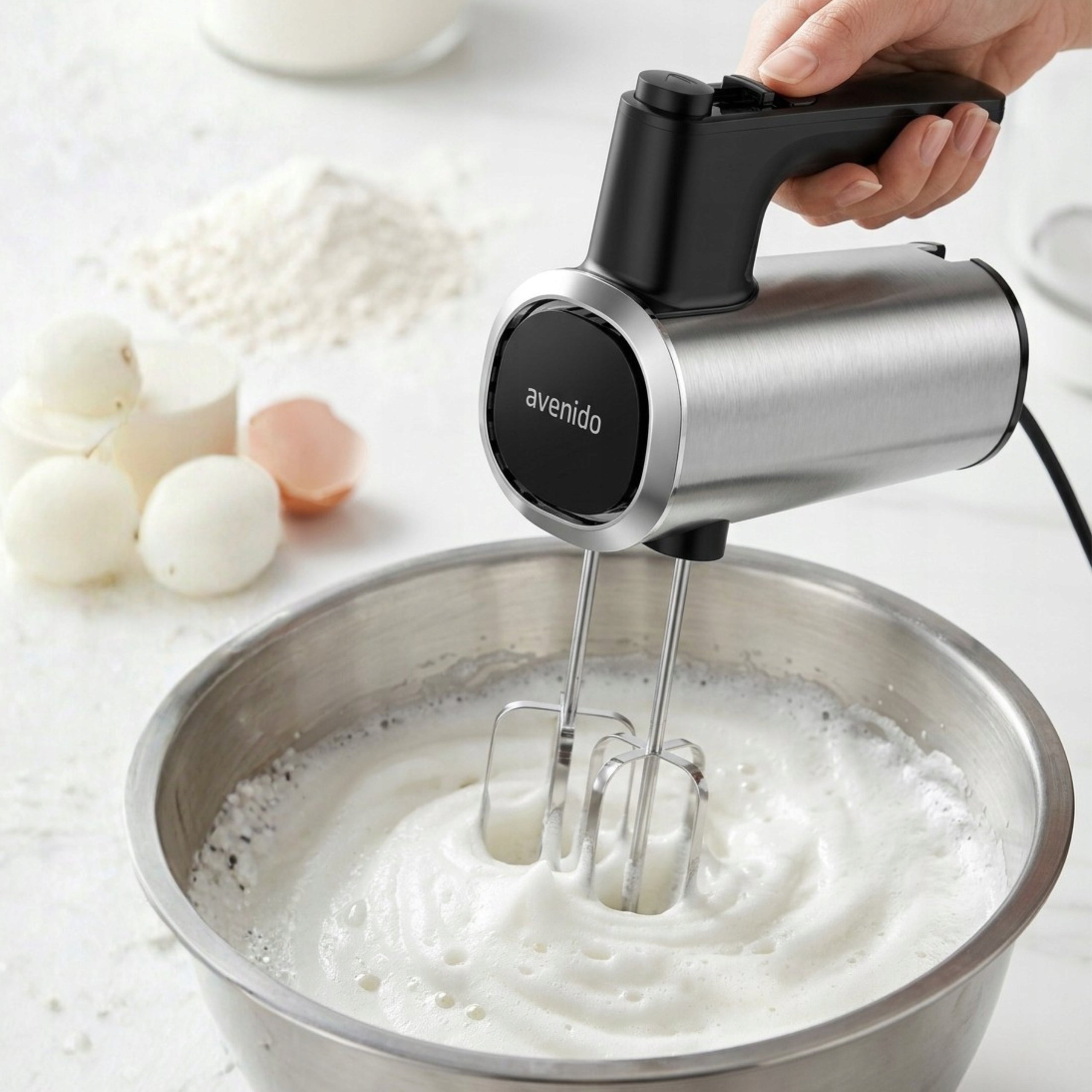 Powerful Hand Mixer 900W avenido AV4234 +6 TIPS Slow Start 5 SPEEDS Manufacturer code AV4234