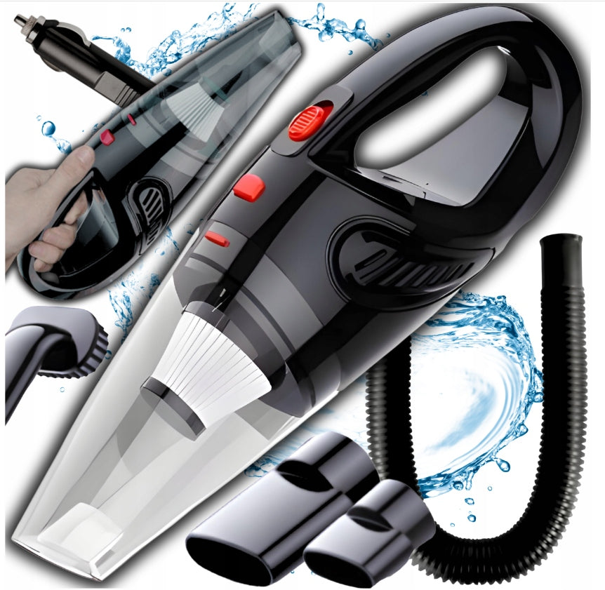 Powerful Handheld Car Vacuum Cleaner 120W Powerful Bagless Filter + 5m Cable