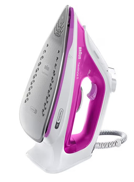 Powerful steam iron 2800W drip lock TexStyle 5 Braun SI5225 Manufacturer code SI5225PU