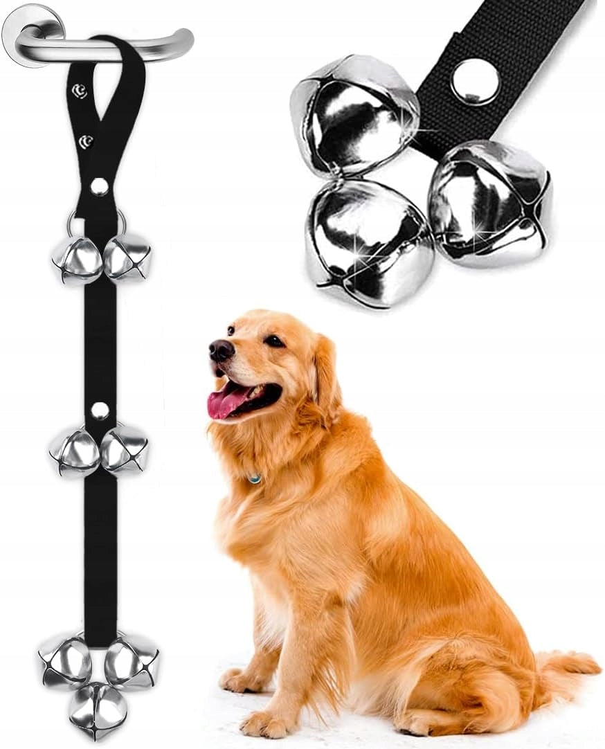 Premium Dog Doorbells for Training - 7 Extra Large, Adjustable & Loud Bells