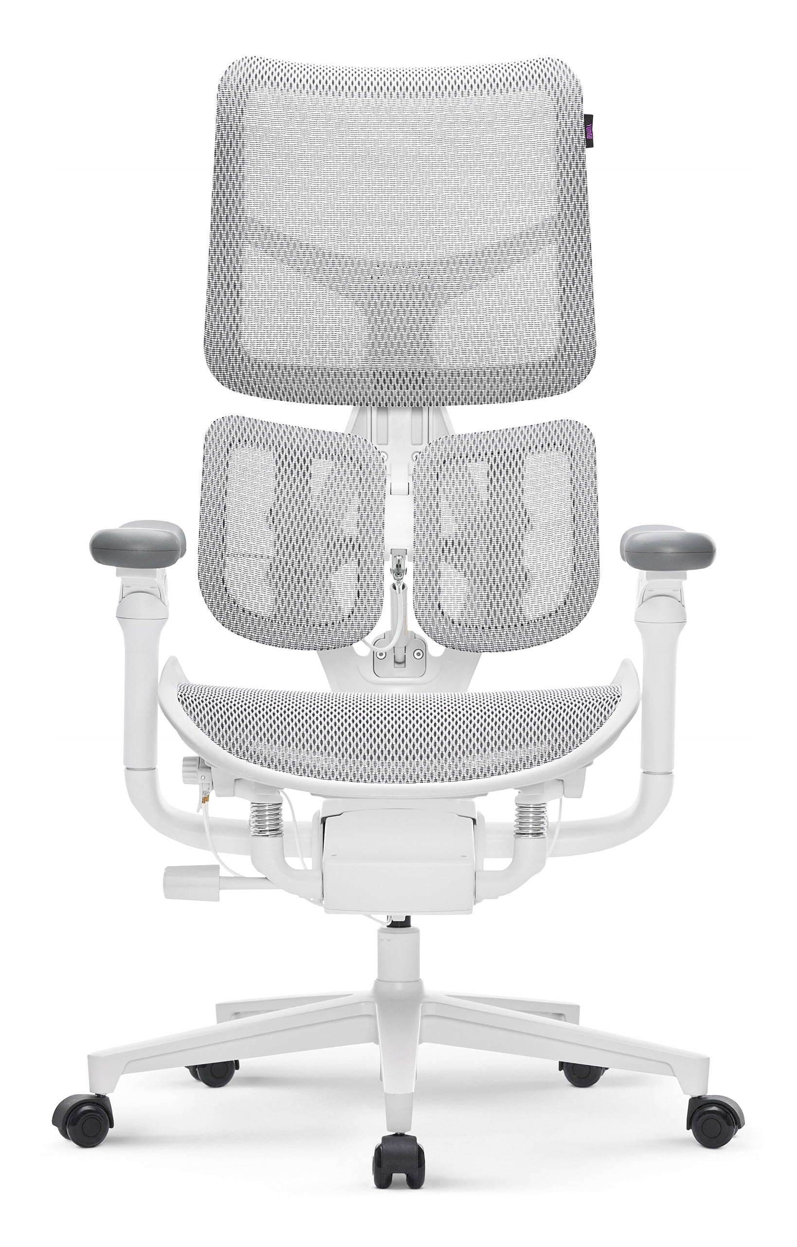 Premium Ergonomic Office Chair YUMISU 1010 White Mesh White Brand Yumisu