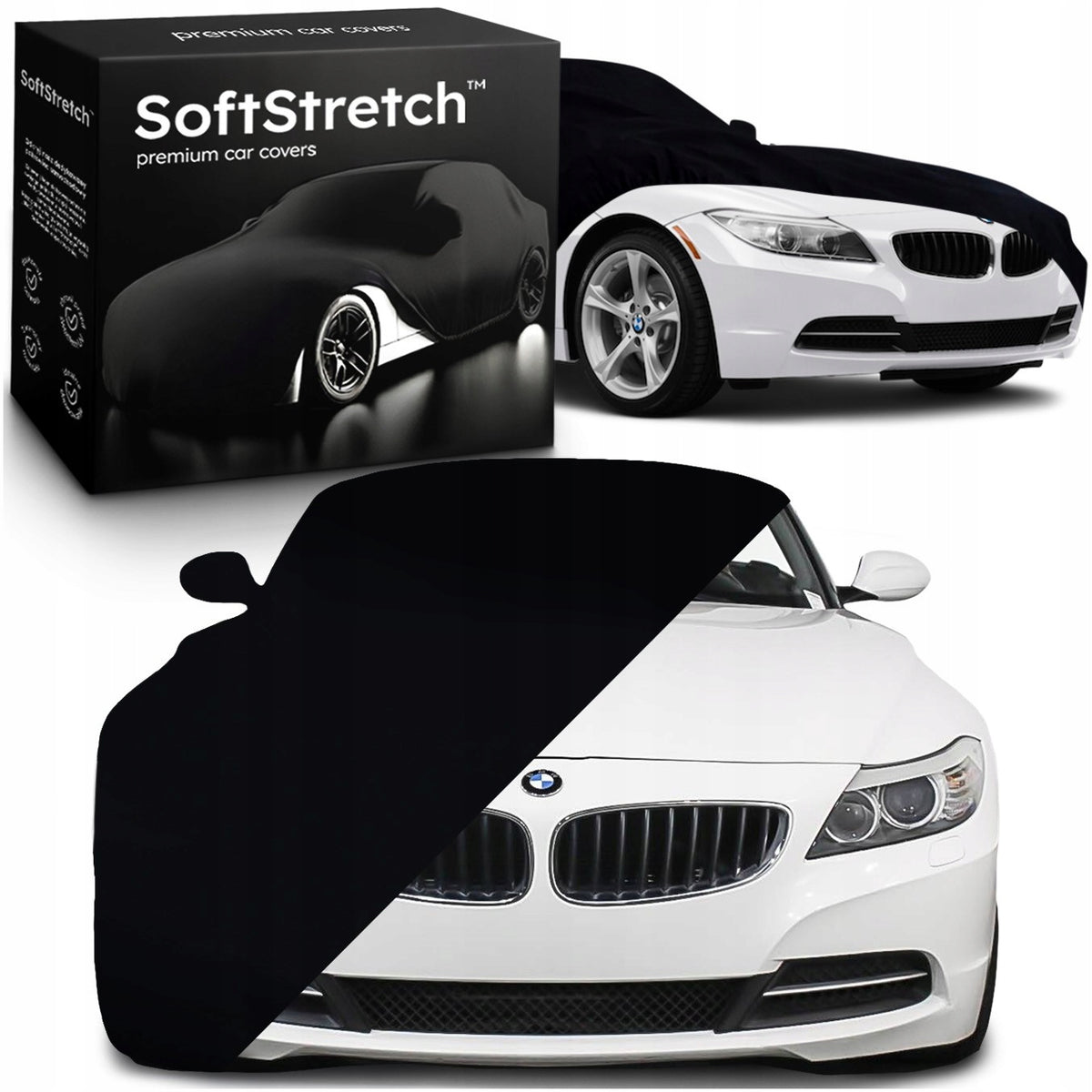 Premium Flexible SoftStretch Car Cover for BMW Z4
