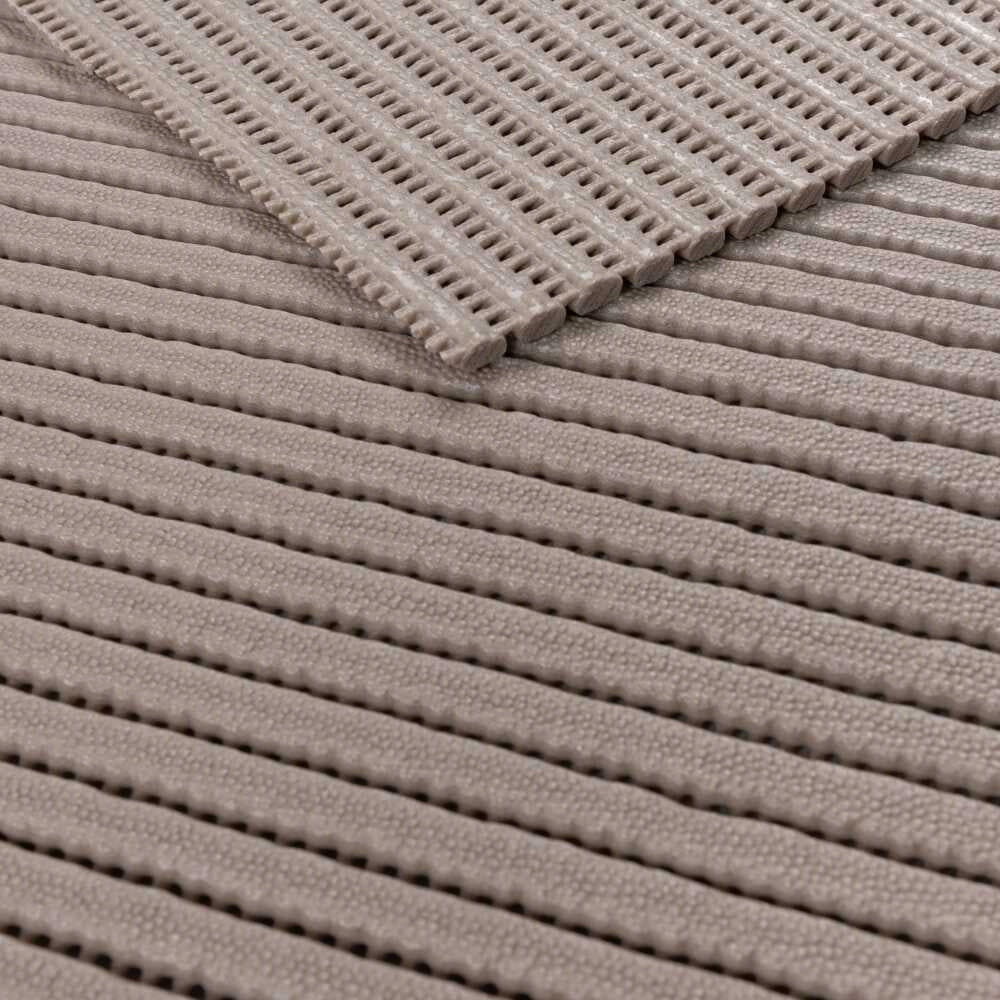 Premium PVC Bathroom Mat Smooth Beige 65cm Brand e-floor