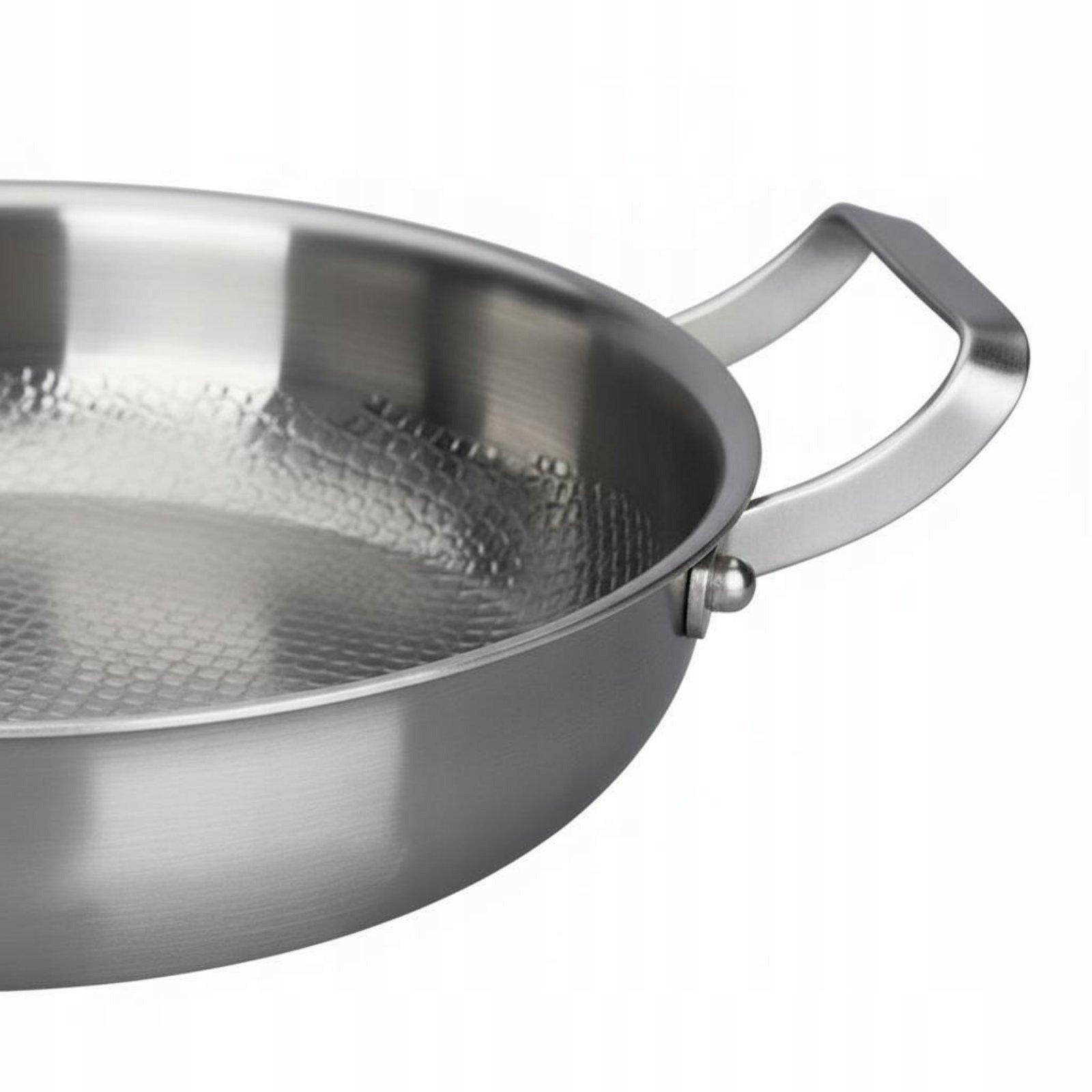 Premium Titanium Steel Frying Pan Non Stick Skillet Pan for Efficient 28CM Brand no brand