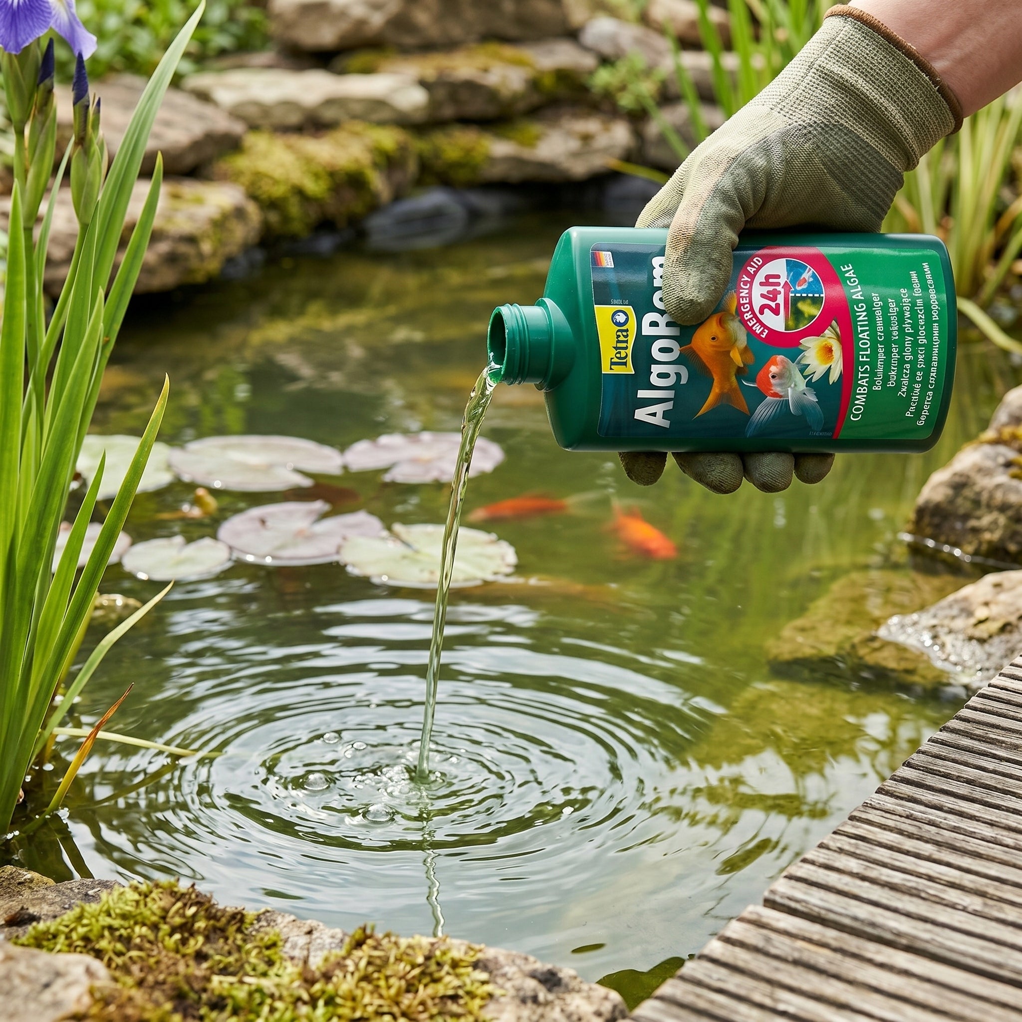 Preparation For Green Water Algae For Pond Water Pond 1000ml FAST Preparation type Multicomponent