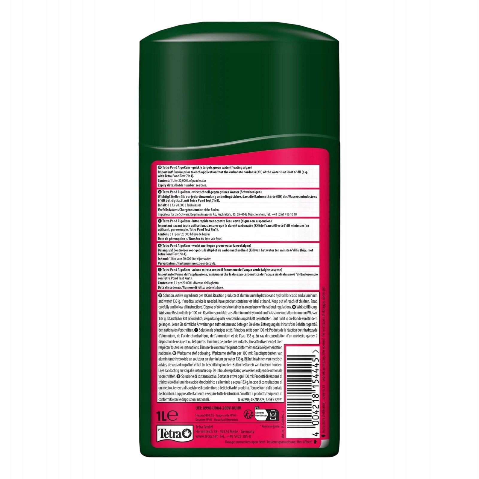 Preparation For Green Water Algae For Pond Water Pond 1000ml FAST Weight 1.26 kg