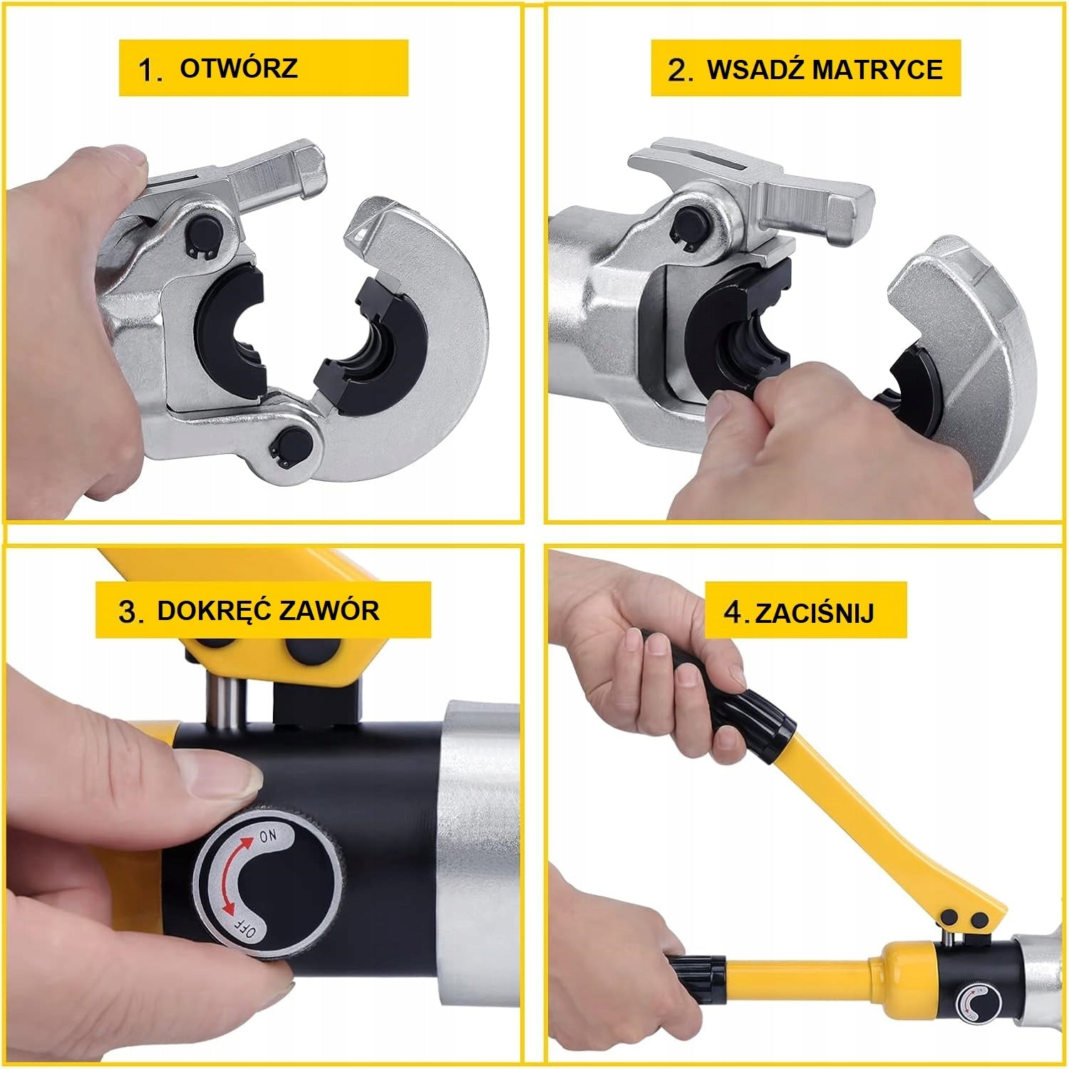 Press Hydraulic Pipe Crimping Machine PEX 16-32mm Crimping Pliers Packaging status original