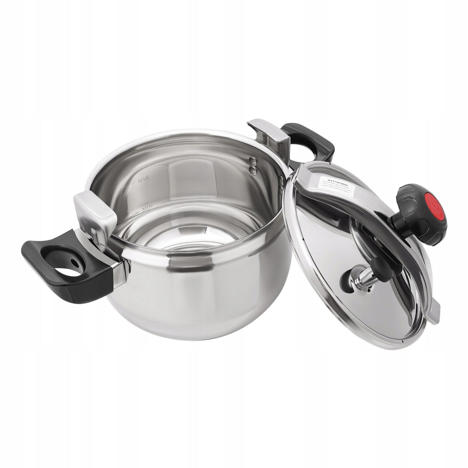 Pressure Cooker,7L 60Kpa Pressure Cooker 201 Stainless Steel