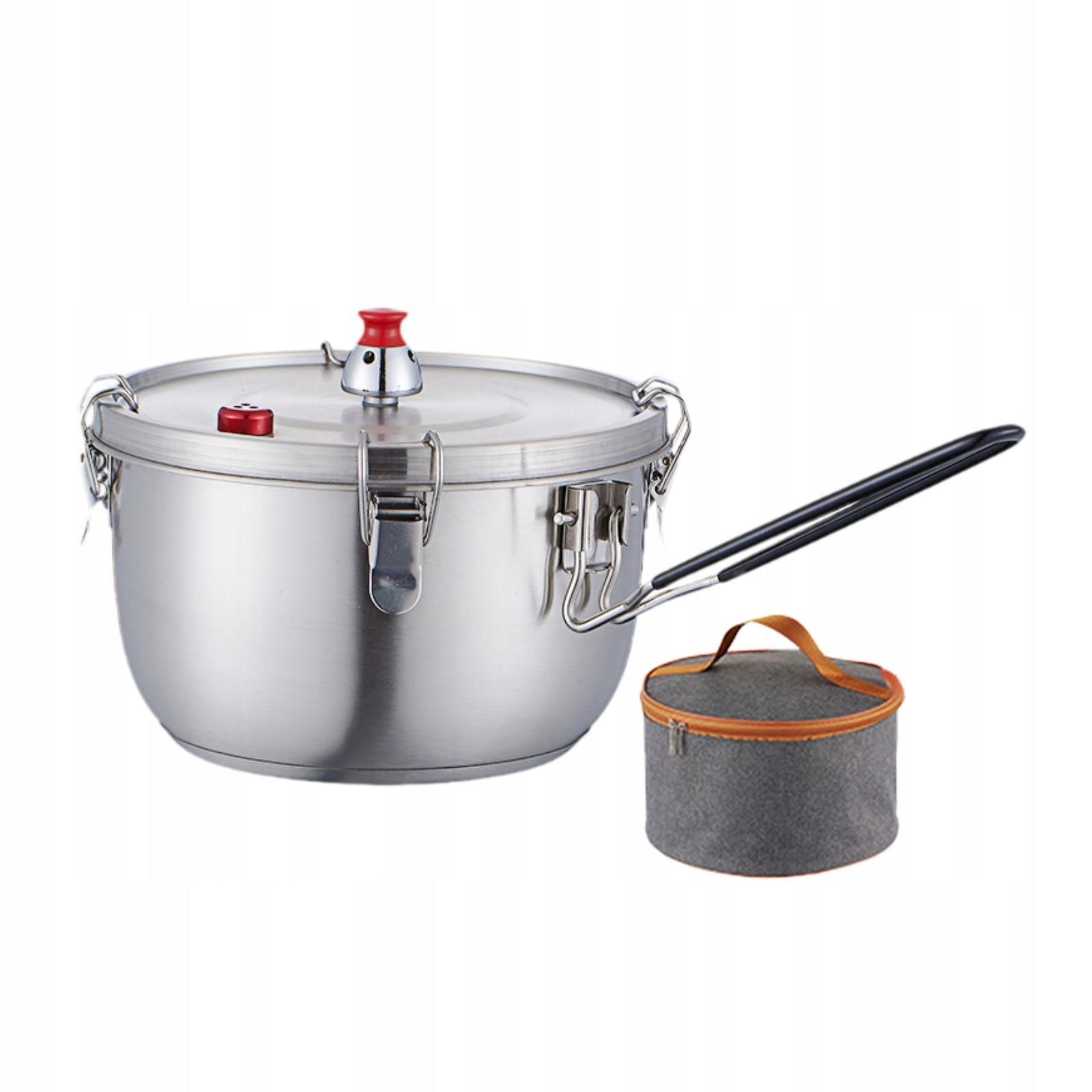 Pressure Cooker Fast Cooking 2.5L for Gas or Induction Stoves Single handle
