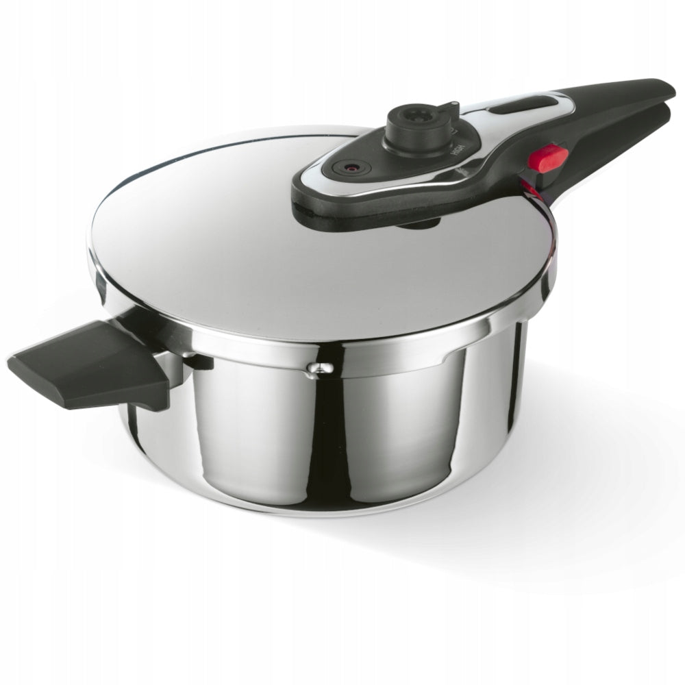 Pressure Cooker LAMART LT1311 4L Stainless Steel Pressure Gauge Induction Gas