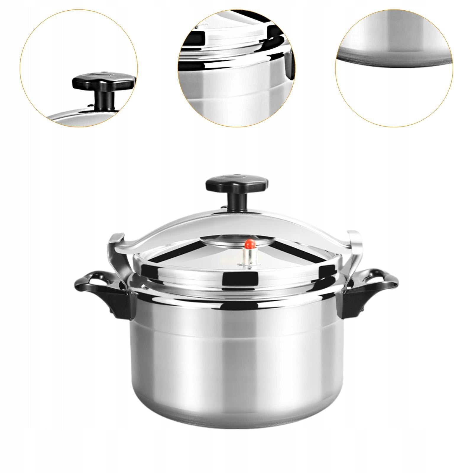 Pressure Cooker with Easy Lock Lid Instant Pressure Canner for Home 4L Packaging status original