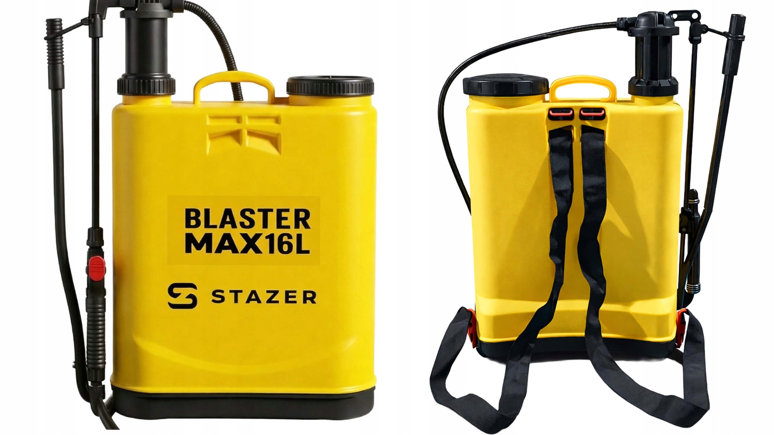 Pressure Sprayer Hand Backpack Garden Hose lance 46-80cm 16l Certificates of conformity CE