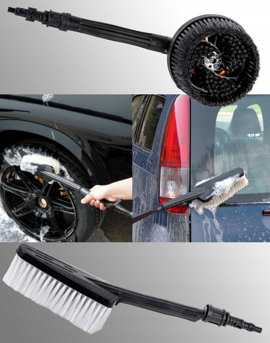 Pressure Washer Lavor 1800W 190ewBar ALUMINUM Pump + 2 BRUSHES Brand Lavorwash