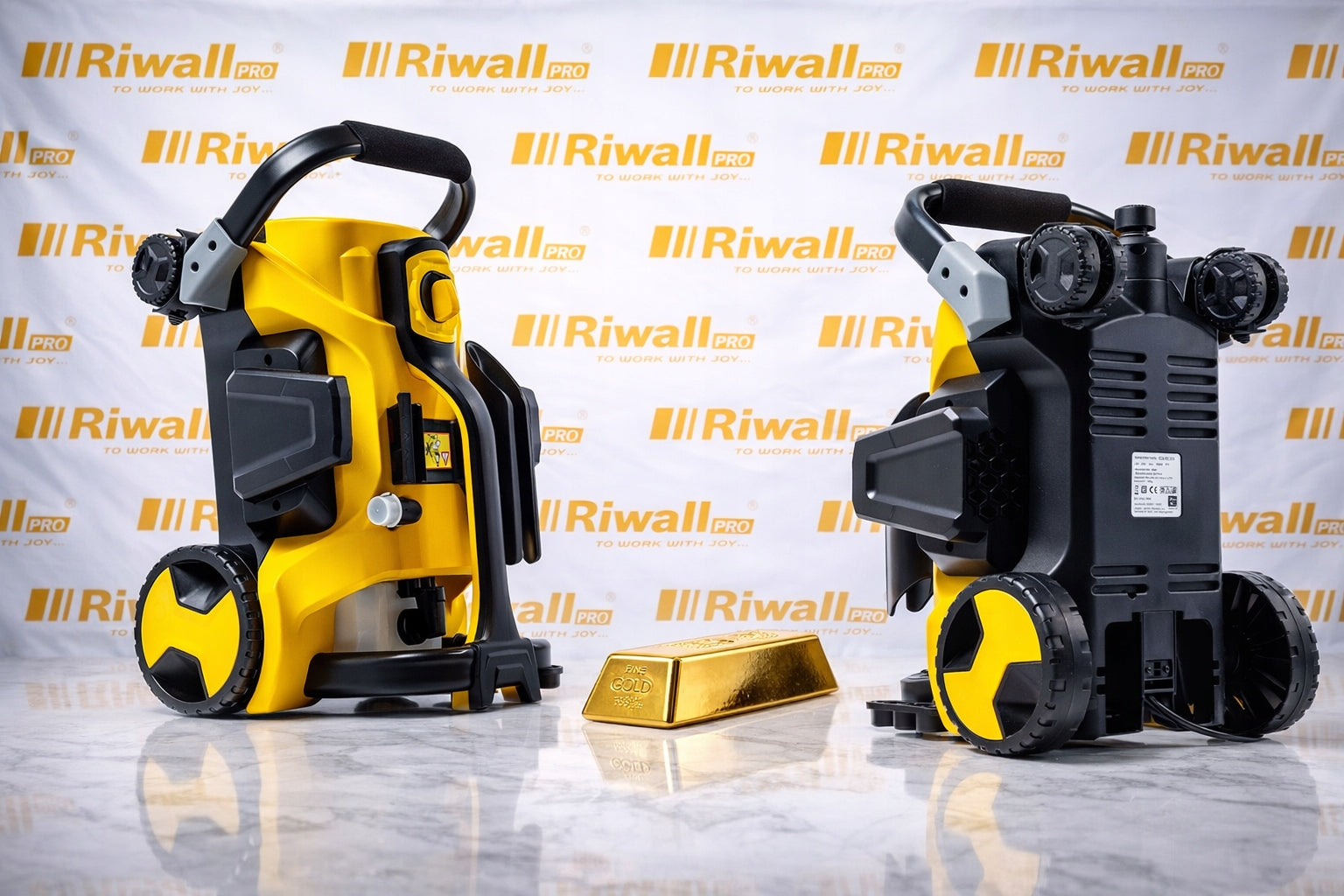Pressure Washer Riwall KOX250M L7 Strong Aluminum Pump Set Strong Brand Riwall