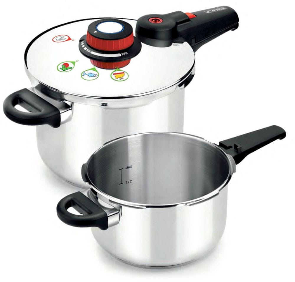 Pressure cooker 2 pieces 6+4L induction SELECTA Manufacturer code 8435092421198