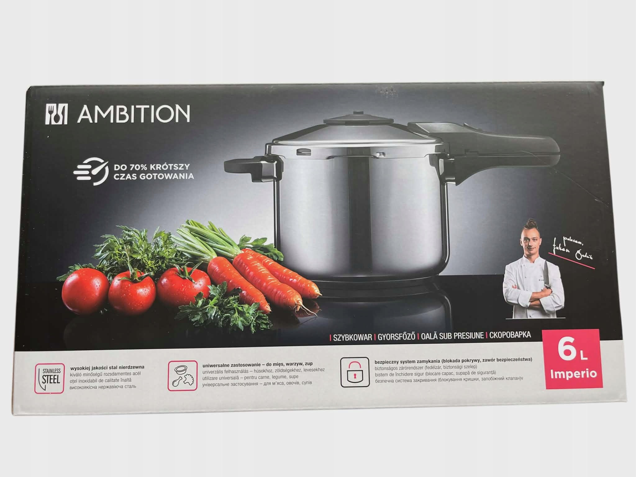 Pressure cooker Ambition 6L Imperio