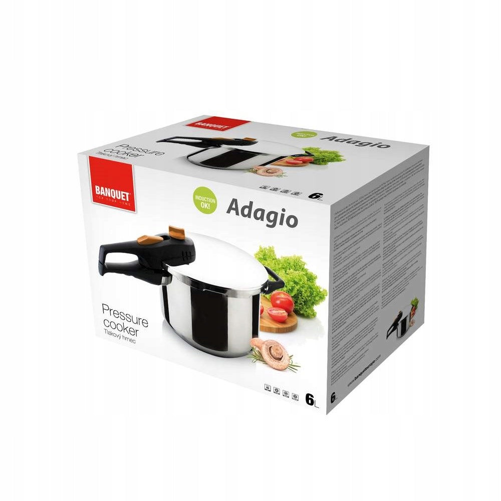 Pressure cooker Banquet 6 l black Manufacturer code 23ASG226LAD