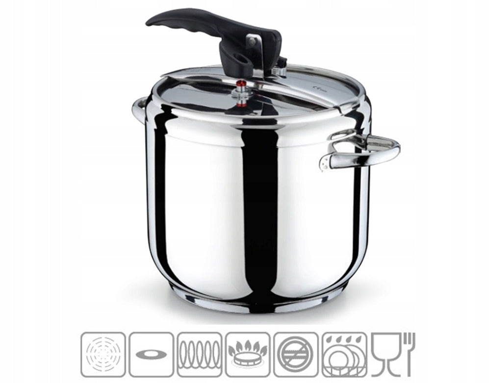 Pressure cooker Hascevher 5 l silver pressure pot Brand Hascevher