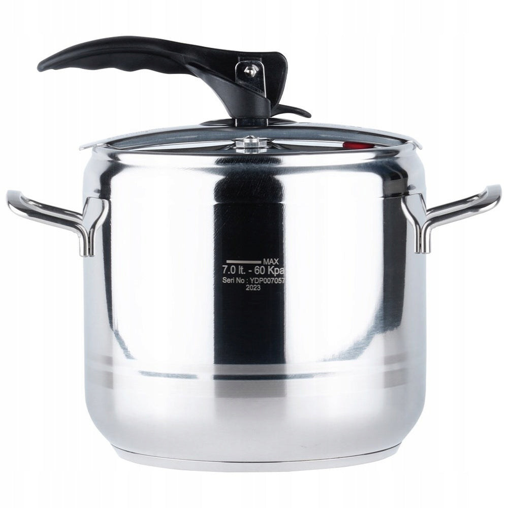 Pressure cooker ORION PROFI steel pressure pot fast cooking 7L Manufacturer code 5904316427528