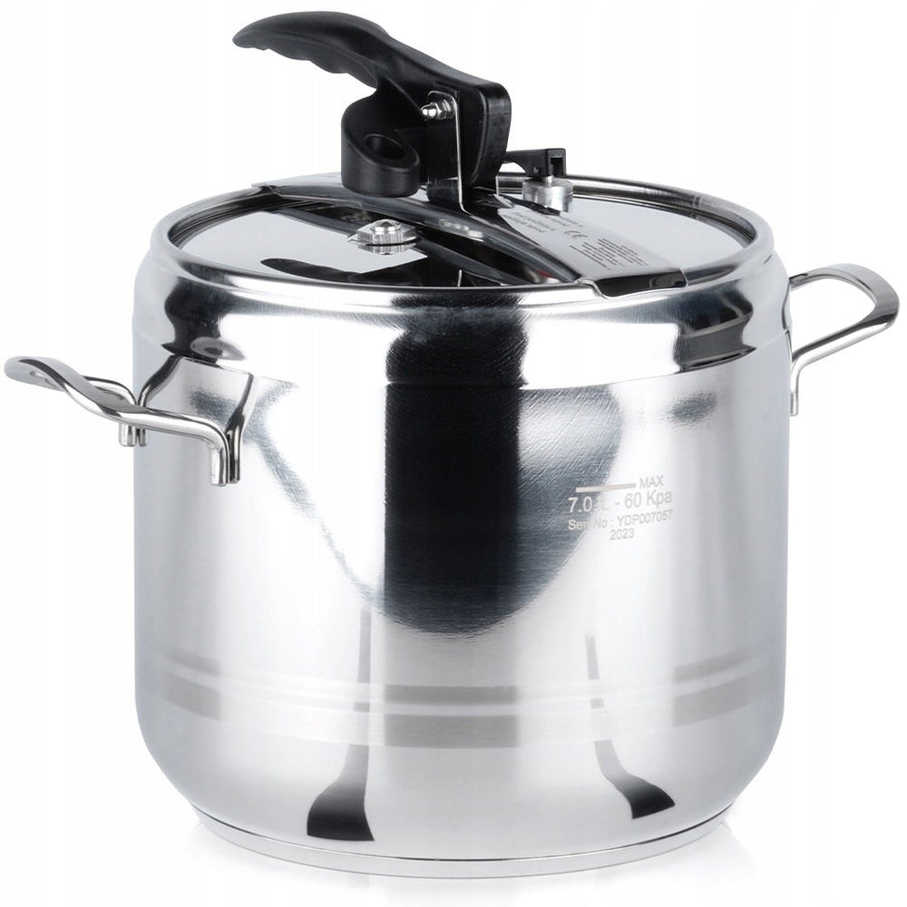 Pressure cooker ORION PROFI steel pressure pot fast cooking 7L