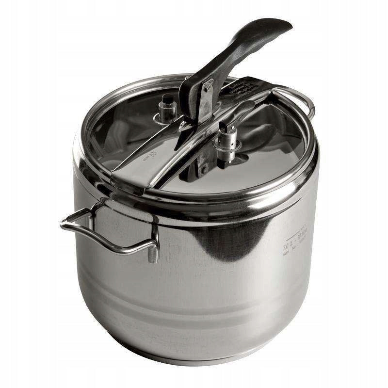 Pressure cooker PROFI steel pressure pot 7L Packaging status original