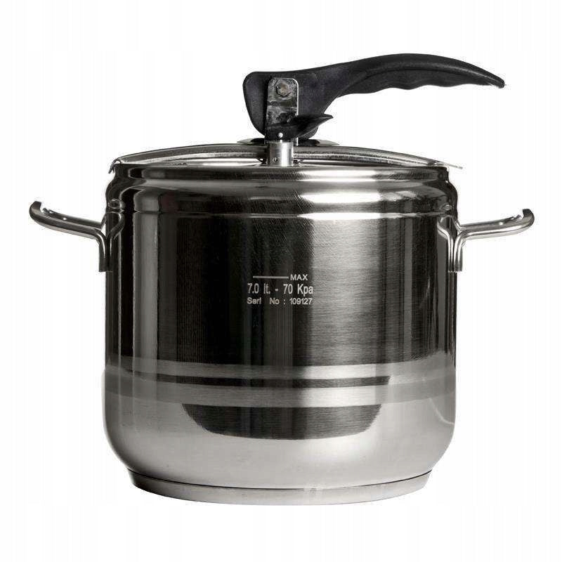 Pressure cooker PROFI steel pressure pot 7L
