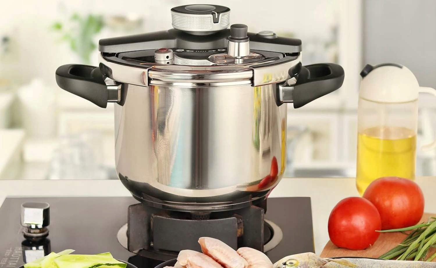 Pressure cooker Royalty Line 8 l silver Brand Royalty Line