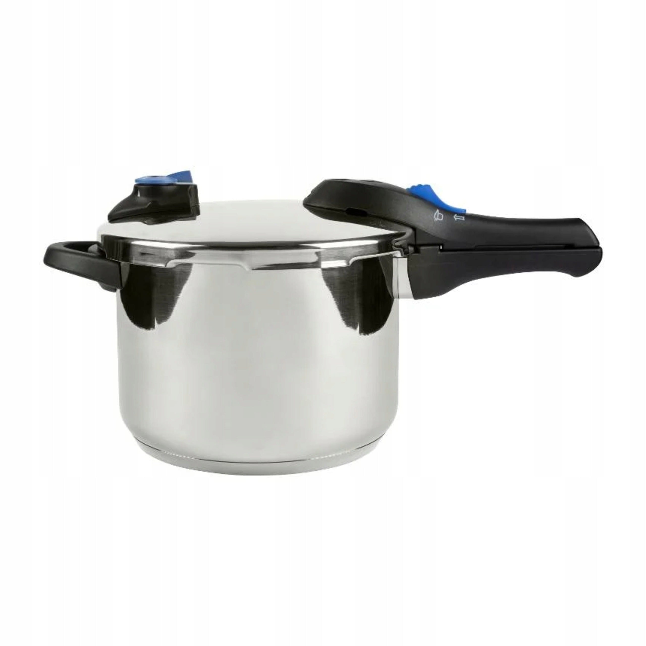 Pressure cooker capacity 6 l diameter 22 cm for induction steel steam cartridge Packaging status original