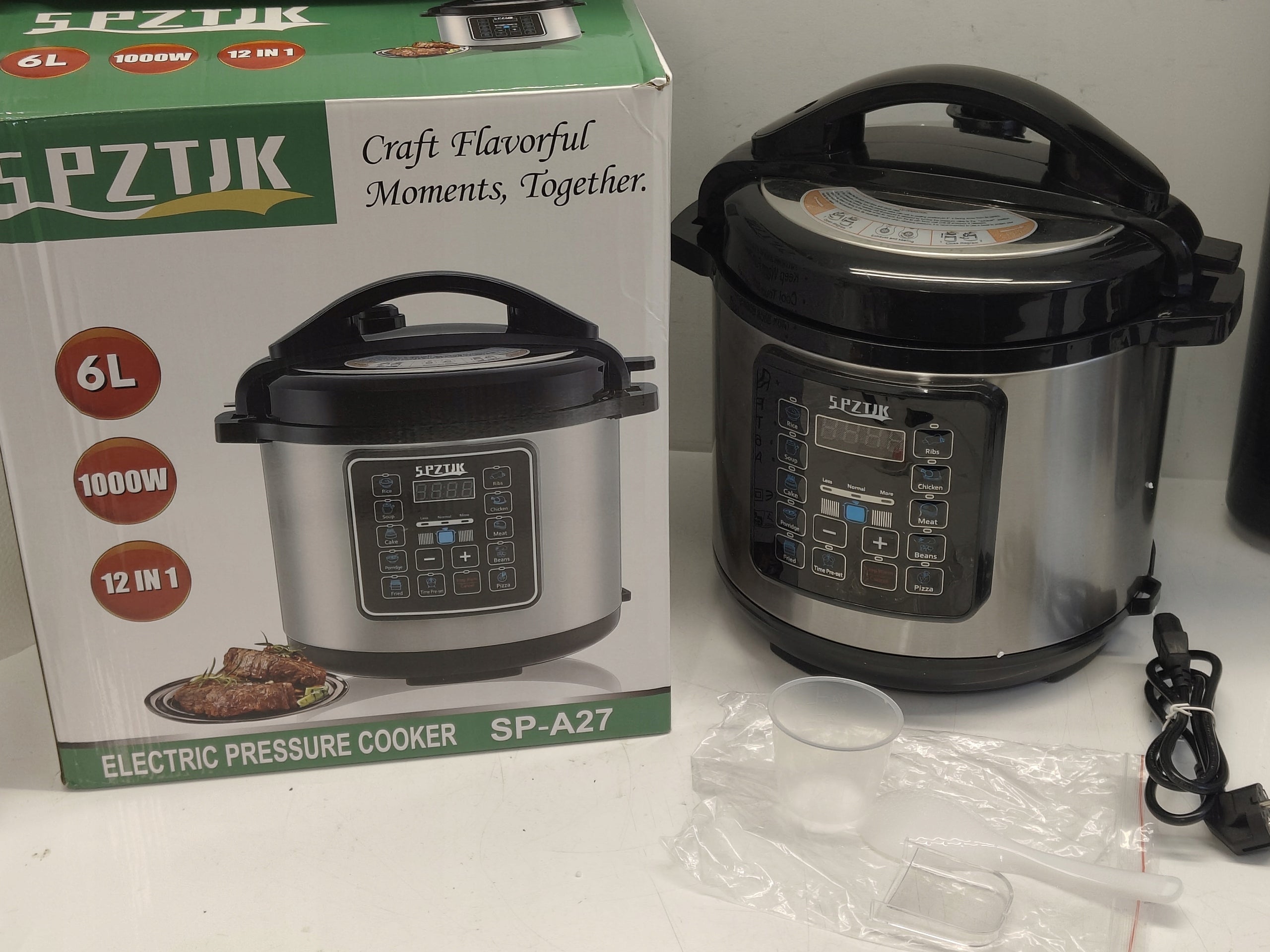 Pressure cooker multicooker SPZTJK model SP-A27 Packaging status original