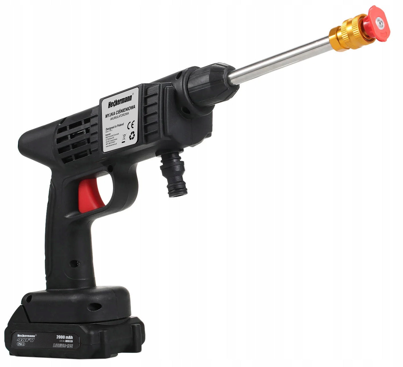 Pressure washer Heckermann 38 bar 300 W Model PW-1