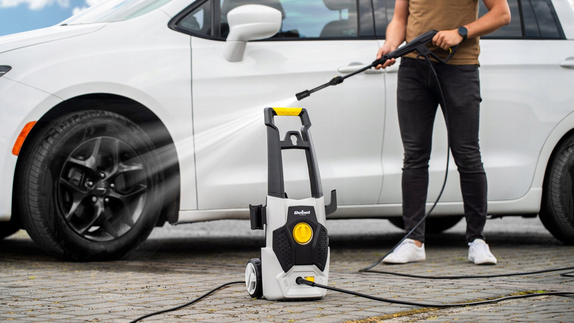 Pressure washer Rebel LT303 1200W strong Maximum power 1200 W