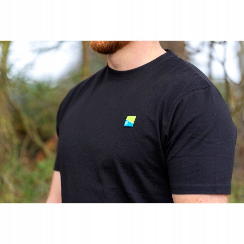Preston Lightweight Black T-Shirt Black Large Cotton Brand Preston