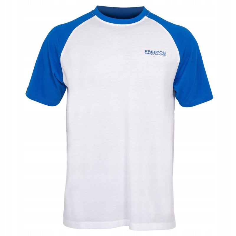 Preston Lightweight White Raglan T-Shirt Large NEW MODEL Color white